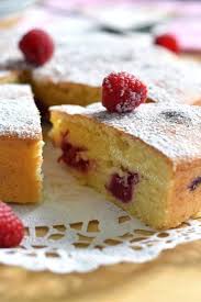 Gateau Creme Fraiche Framboises Creme Pour Gateau Recette Dessert Framboise