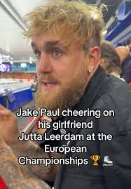 Jake Paul Supports Jutta Leerdam at European Championships