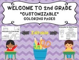 These are great reminders for students and teachers. Welcome 2nd Grade Coloring Sheet Worksheets Teaching Resources Tpt