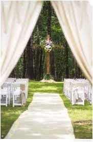 Outdoor Christian Wedding Ceremony Under The Cross Christian Wedding Christ Centered Wedding Christian Wedding Ceremony