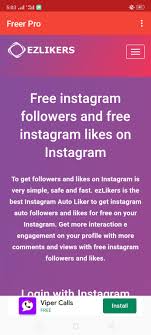 Instagram auto liker is a system where you'll receive free instagram likes and free instagram followers, all from real users. Freer Pro Apk Download For Android 2020 Auto Liker
