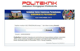 Syarat umum permohonan ke politeknik kemasukan jun 2017. Semakan Keputusan Politeknik 2017 Semakan Keputusan Muet Mac 2017 Online Kisah Viral Dunia Deretan Jurusan Politeknik Negeri Jakarta Ekatasa