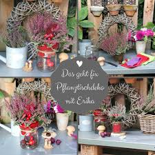 Das Geht Fix No 18 Herbstdeko Mit Heidekraut Fur Unseren Pflanztisch Tischlein Deck Dich Pflanztisch Herbst Dekoration Dekoration