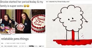 To make people laugh, you always need to remember that you don't have to step onto the banana peel. 14 Tumblr Period Jokes That Are Painfully Relatable