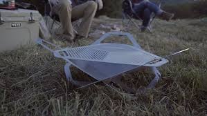 We'll be carrying these in the future but for now you can find the kickstarter here: Fire Pit Flat Pack Fire Pit Grill