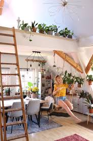 Hang the swing in a tree to stay traditional, or you can hang the swing indoors for a whimsical addition to your decor. Diy Indoor Swing In A Jungle Loft Appartment Fagususban Submission Hanging Chairs