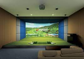 Best Golf Simulators Golf Simulators Golf Simulator Room Golf Room