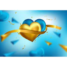 Hearts And Glowing Light Effect Background Love Heart Valentines Png And Vector With Transparent Background For Free Download Pattern Art Blue Party Decorations Romantic Design