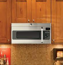 Ge Cafe Series 1 7 Cu Ft Over The Range Microwave Oven Cvm1750shss Kitchen Built Ins Cabin Kitchens Range Microwave