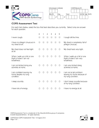 Image result for COPD Assessment Test