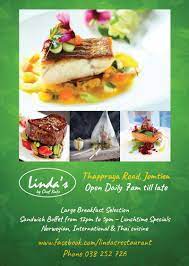 Linda S Restaurant By Chef Kato Is Located On Thappraya Road Jomtien And Are Open Daily From 7am Till La Sandwich Buffet International Cuisine Large Breakfast