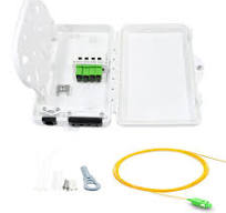 Amazon.com: FTTH Fiber Distribution Box | 4 Port Splitter ...