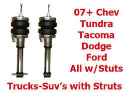 Double air bag bellows for truck trailer gas rubber suspension spring repair kits industrial front air suspension spring for discovery 3 discovery 4 range rover sport rnb501580as a wide variety of air bag suspension kits for trucks options are available to you, you can also choose from. 2007 2018 Chevrolet Silverado Sierra C1500 Front Air Suspension Kit Strut Kit No Fittings X2 Industries
