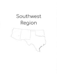 All states (challenge 8 of 18). Southwest States And Capitals By A Little Bit Of Everything Teacher