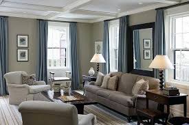 Elegant Brown Grey And Blue Color Scheme Gostinaya V Serom Cvete Sinie Gostinye Korichnevye Gostinnye