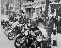 Pin By Kasper Takala On Ton Up Boys Rockers Boy Bike Classic Bikes Cafe Racer Motorcycle