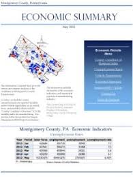 Updated Montgomery County Economic Summary Now Available Business Economics Montgomery County Marketing Data