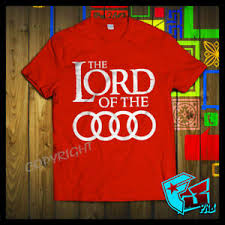 Details About New Official Audi Lord Of The Rings Quattro Audi A3 A4 A8 Q7 T Shirt Size S 3xl