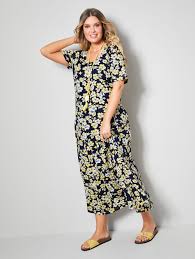 Maybe you would like to learn more about one of these? Janet Joyce Maxikleid Leicht Ausgestellt Geschnitten Klingel