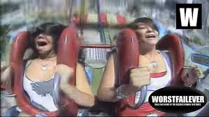 Hilarious slingshot ride fails compilation/riders passing out, throwing up, and screaming. Girls In The Slingshot Ride Video Dailymotion