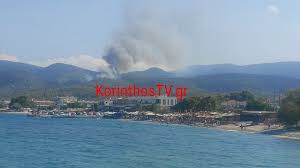 Φωτιά στο πλαγιάρι κοντά στο παιδικό χωριό sos. Kalyterh H Eikona Apo Thn Pyrkagia Sthn Almyrh Korin8ias Synexizetai H Epixeirhsh Katasbeshs Eikones Binteo Ellada Iefimerida Gr