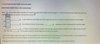 There are 310 cities in the united states with a population of 100,000 or more, according to 2018 us census figures. Solved 4 Current Government Health Insurance Plans Chegg Com