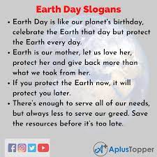 It's not nice to fool mother nature. Earth Day Slogans Unique And Catchy Earth Day Slogans A Plus Topper