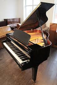 A 1987 Kawai Ge 1 Baby Grand Piano With A Black Case And Polyester Finish At Besbrode Pianos 5500 Length 154cm Http Piano For Sale Piano Baby Grand Pianos