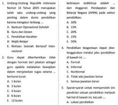 Maybe you would like to learn more about one of these? Kisi Kisi Soal Skb Guru Ips Smp Masnurul