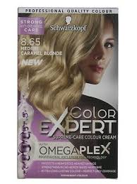 Caramel blonde is a safe color to choose if you're a brunette and it's your first time going blonde, thanks to its perfect mix of brown and blonde shades. Schwarzkopf Color Expert 8 65 Medium Caramel Blonde Hair Dye Permanent Colour Ebay