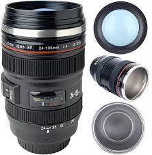 This is the new ebay. Amazon Com Tmango Camera Lens Coffee Mug With Lid Photo Coffee Cup Stainless Steel Thermos Lens Mug Leak Proof For Photographer Lovers Present Dining Entertaining
