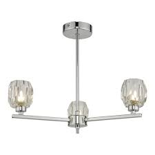 Top selected products and reviews. Idina Ceiling Pendant Light Semi Flush Faceted Glass Chrome