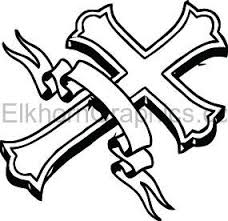 Check spelling or type a new query. Cross And Banner Sticker 4167 Cross And Banner Stickers Elkhorn Graphics Llc