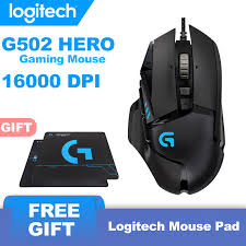 Programmable rgb lighting and lightsync technology: Logitech Original G502 Hero High Performance Gaming Mouse 16 000 Dpi 11 Customizable Buttons And Onboard Memory G502 Rgb Upgrade Mice Aliexpress