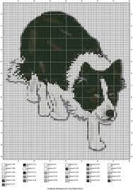 23 Ideas Knitting Charts Dog Border Collies Cross Stitch Cross Stitch Embroidery Cross Stitch Animals