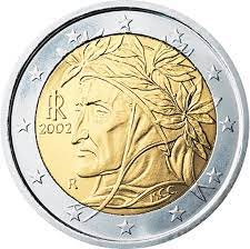 2 der blick in den geldbeutel lohnt sich. Dante Alighieri Zwei Euro Com
