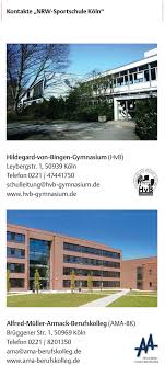 Bahnen in köln stadtgebiet köln/preisstufe 1b. Der Oberburgermeister Nrw Sportschule Koln Alfred Muller Armack Berufskolleg Nrw Sportschule Koln Parallele Karrieren In Schule Und Leistungssport Pdf Kostenfreier Download