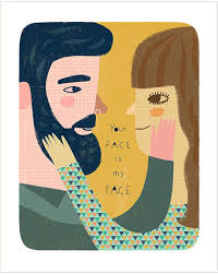 Ihr Gesicht Ist Mein Gesicht Von Sarah Walsh Custom Portrait Illustration Illustration Portrait Illustration