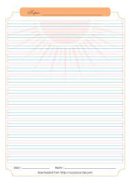 These are all great practice skills to learn before writing. Blank Handwriting Worksheet 4 Lined For Cursive Writing Practice Suryascursive Com