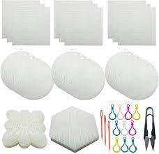 You could always go the xl route like they did over at design sponge. Amazon Com Seasonsky 52 Pcs Mesh Plastic Canvas Sheets 4 Shapes Plastic Canvas For Diy Crafts Embroidery Cross Stitch Acrylic Yarn Crafting Knit And Crochet Projects