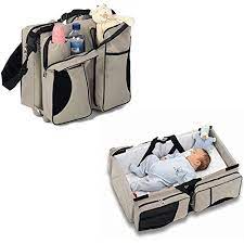 3 In 1 Travel Bassinet Diaper Bags Portable Crib Infant Bed Changing Station Nursery Travel Bed By Wxd Baby Travel Bag Portable Baby Cribs Travel Crib Bedding