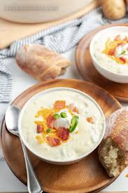 This easy instant pot loaded baked potato soup recipe can be done in add the milk, cream, sour cream, and one cup of cheese. Bacon Jalapeno Baked Potato Soup Real Housemoms