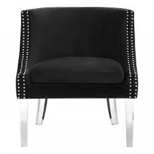 Shop wayfair for the best black friday sales on accent chairs. Clarence Studded Black Accent Chair Living Furniture Fads