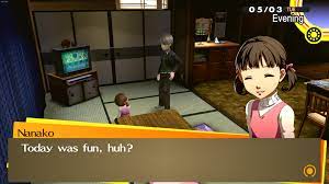 I just started P4G for the first time (loving this game) and just unlocked  the social link with Nanako. OML I love this tiny child. : r/persona4golden