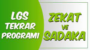 lgs tekrar programi din kulturu zekat ve sadaka youtube