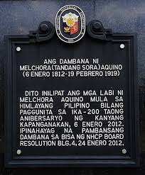 Melchora aquino biography melchora aquino tagalog gregoria de jesãºs melchora aquino age fulgencio ramos melchora aquino family tree gabriela silang melchora aquino costume melchora. Tandang Sora National Shrine Wikiwand