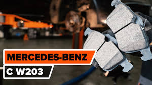 Comment Remplacer Un Plaquettes De Frein Arriere Sur Mercedes W203 Tutoriel Autodoc Youtube