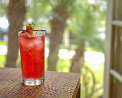 Orange Rose Mallow Mocktail 2 Oz Seedlip Grove 2 Oz Hibiscus Tea Q Mixers Ginger Beer Combine Grove And Tea In A Collin Ginger Beer Virgin Drinks Hibiscus Tea