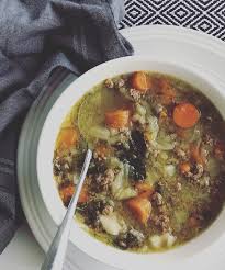Then sprinkle paprika and the rice on top of the cabbage. Cabbage Kale And Beef Instant Pot Soup The Spunky Coconut