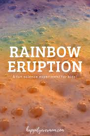 I will give a little slack if the images clearly show the steps. Rainbow Baking Soda And Vinegar Experiment Happily Ever Mom